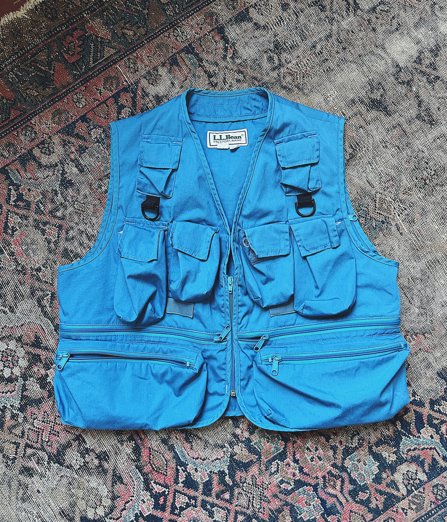 Vintage L.L.Bean Fishing Vest – Size Large