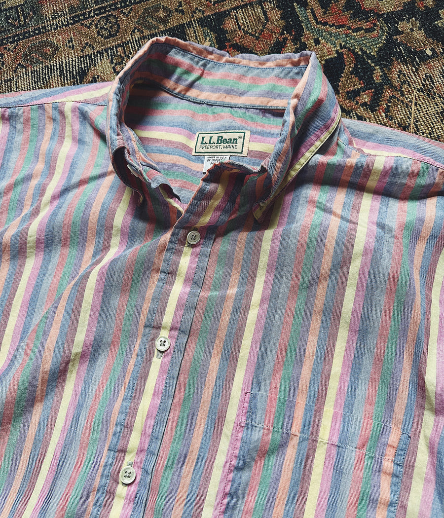 Vintage L.L.Bean Striped Shirt