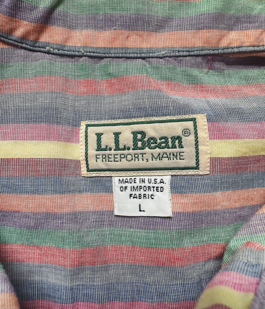 Vintage L.L.Bean Striped Shirt