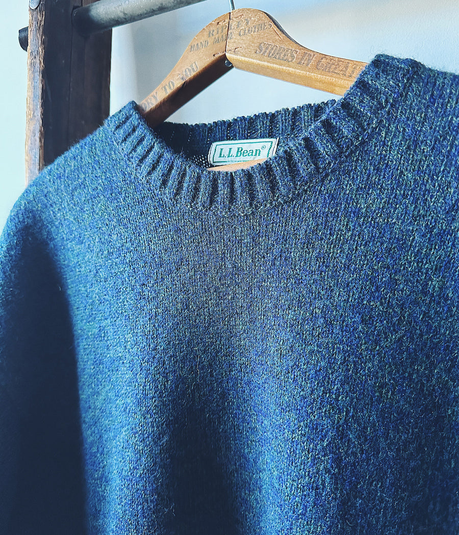 Vintage L.L.Bean Shetland Sweater – XL