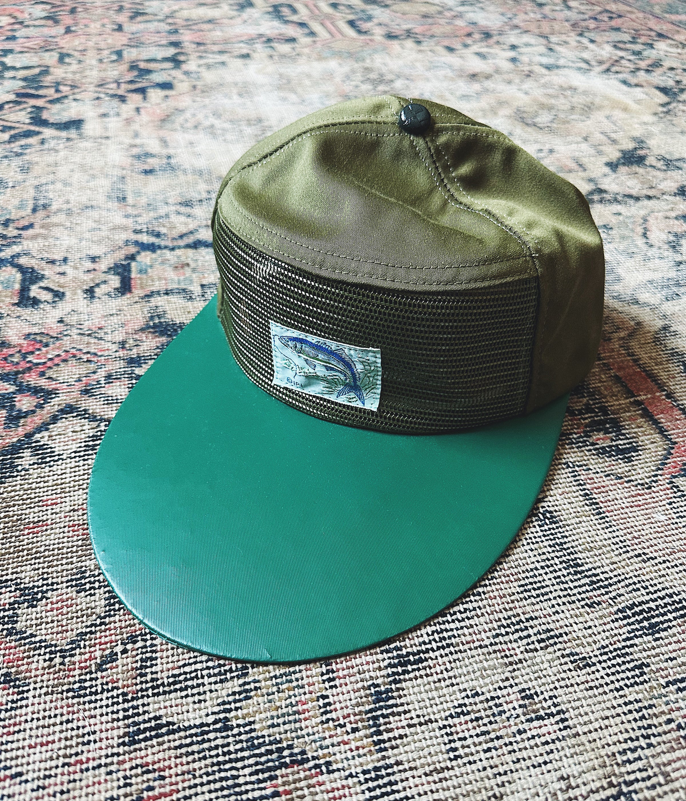 Vintage NOS Long Bill Fishing Hat – Wooden Sleepers