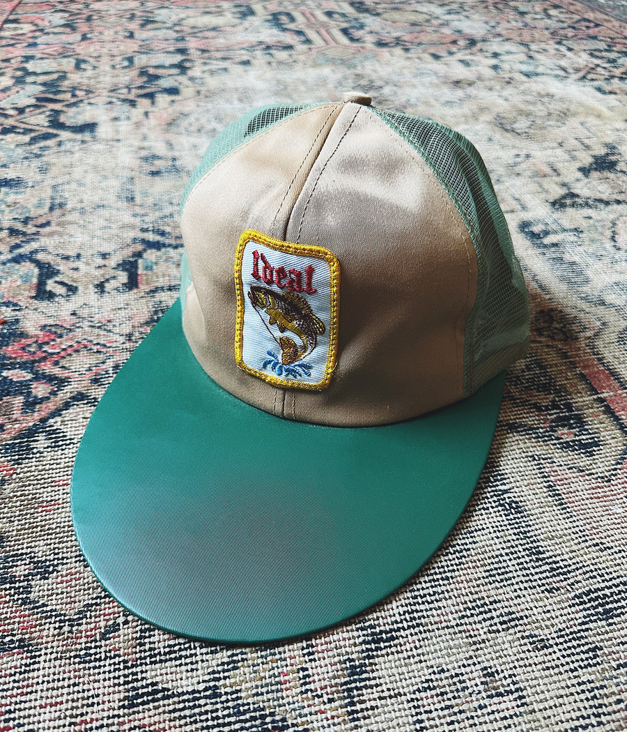 Vintage NOS Ideal Long Bill Fishing Hat