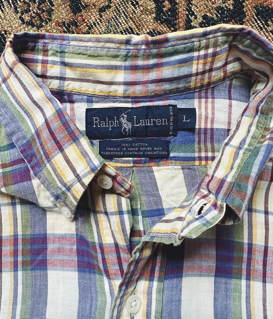 Vintage Madras Shirt