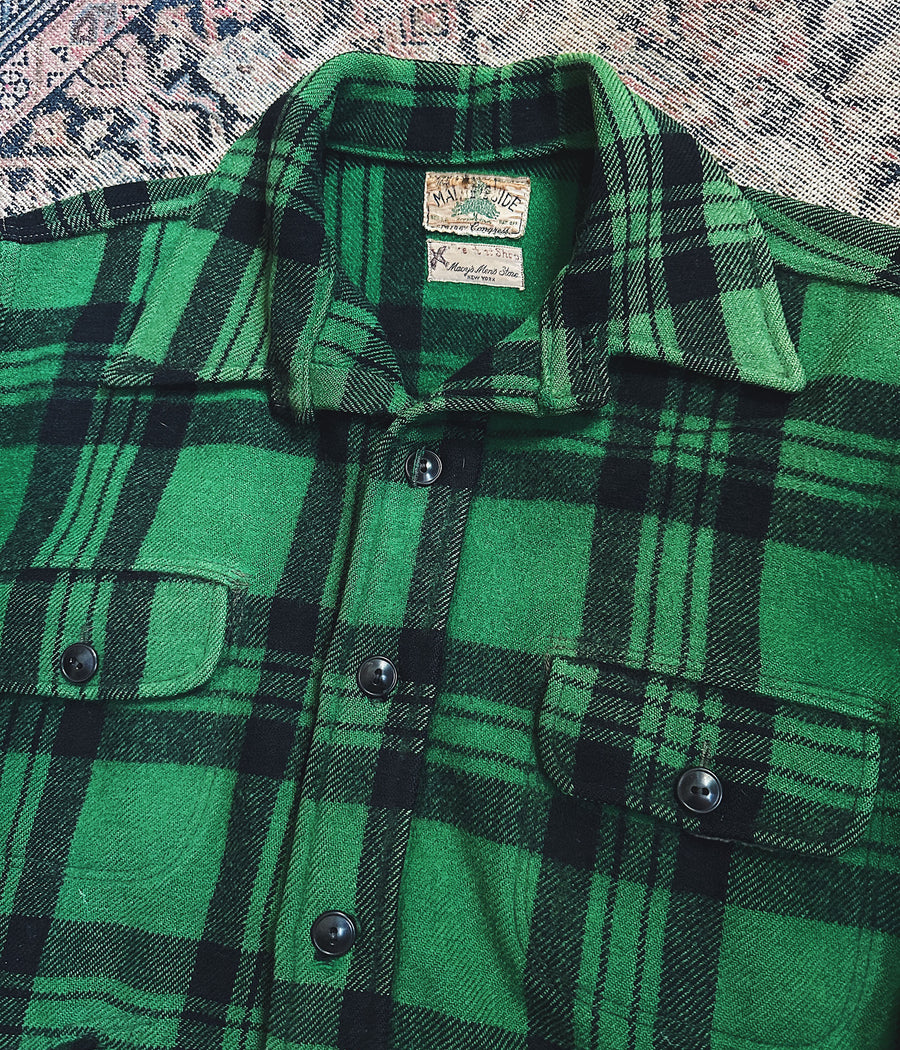 Vintage Maine Guide Wool Jacket – Large