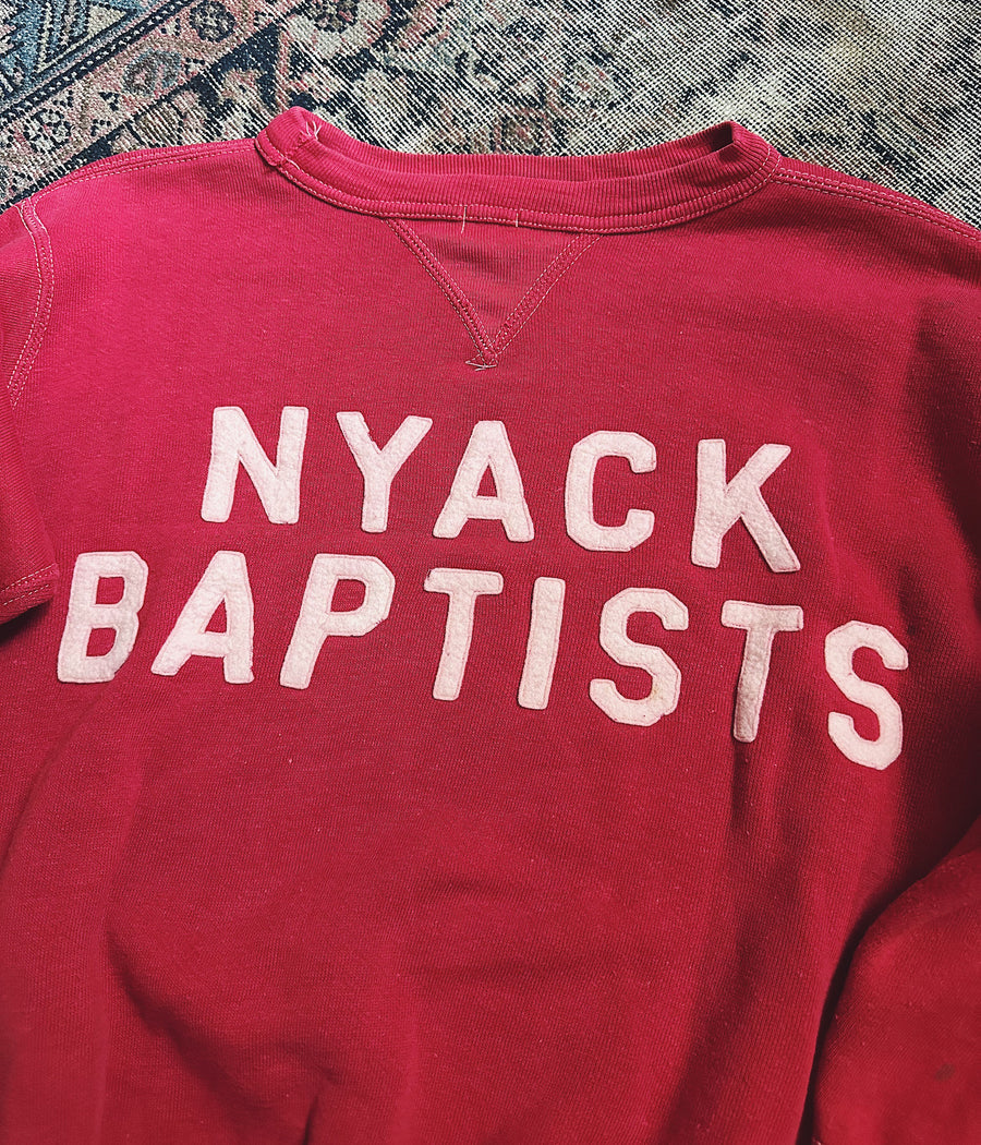 Vintage Nyack Baptists Double V Sweatshirt – Large