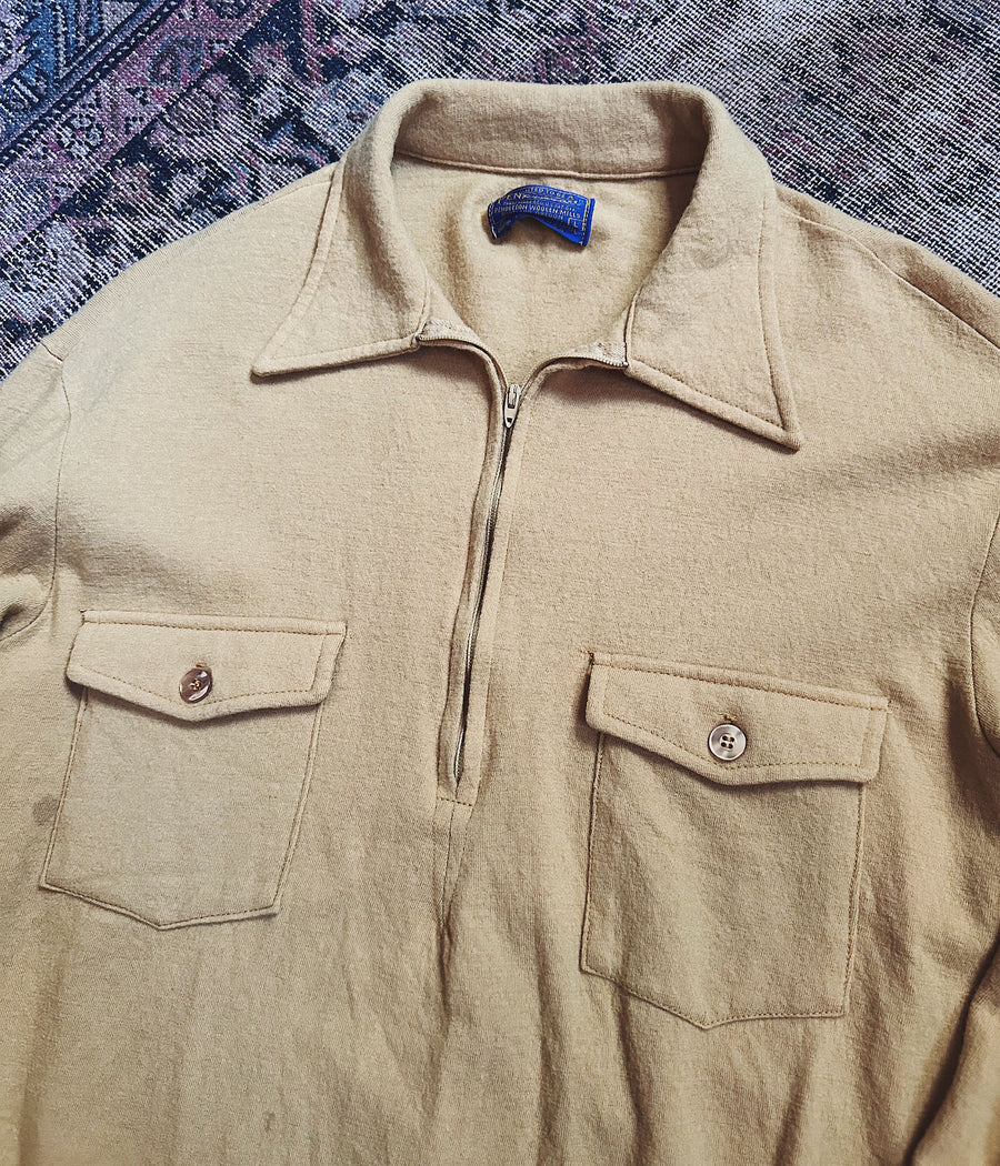 Vintage Pendleton Wool Pullover Shirt – Medium