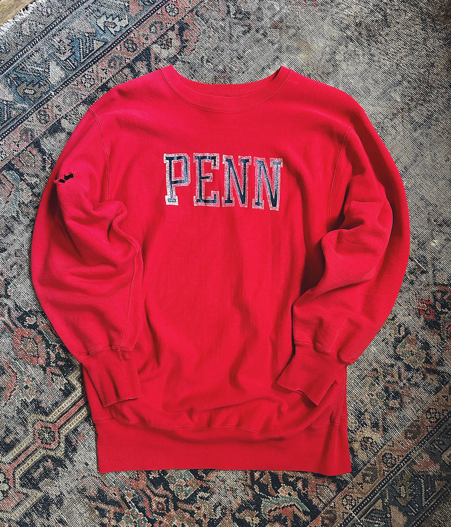 Vintage Champion Reverse Weave Penn Sweatshirt – XL