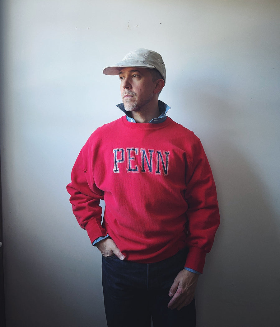 Vintage Champion Reverse Weave Penn Sweatshirt – XL
