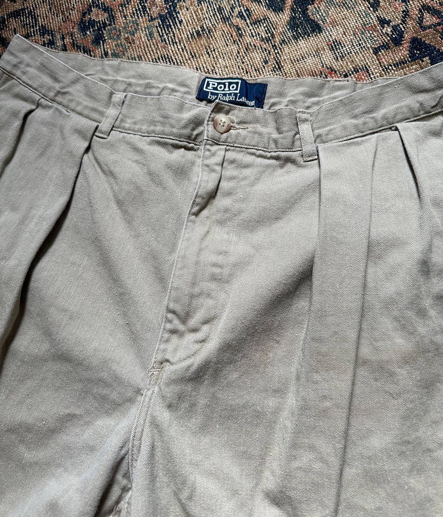 Vintage Polo Chino Peated Shorts