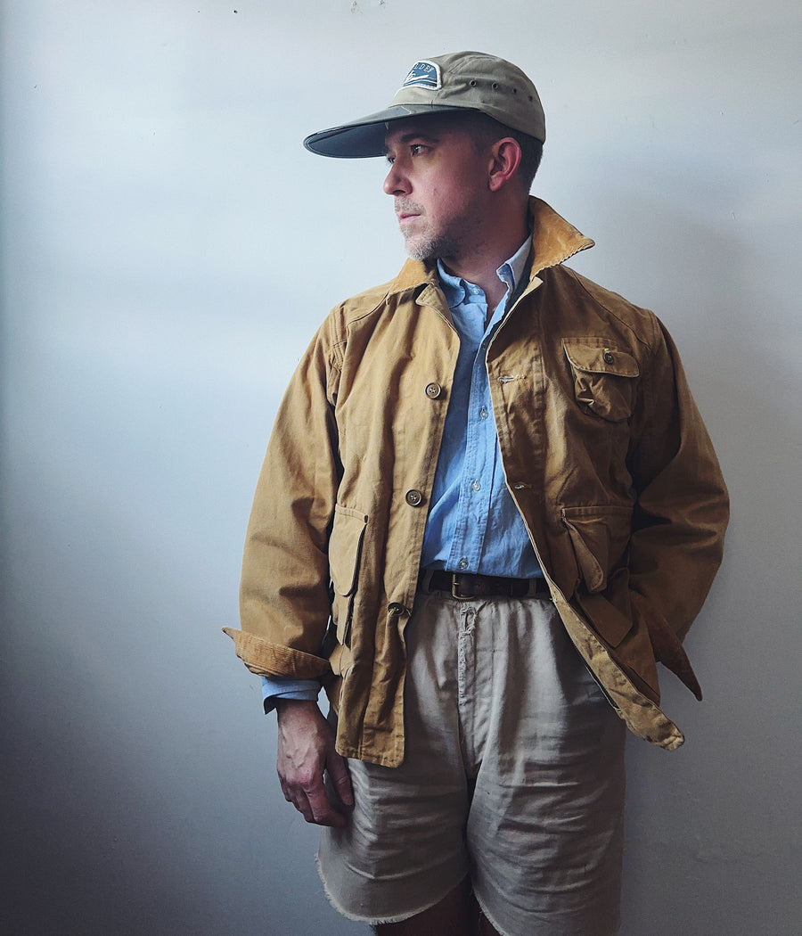 Vintage Red Head Canvas Hunting Jacket – Large
