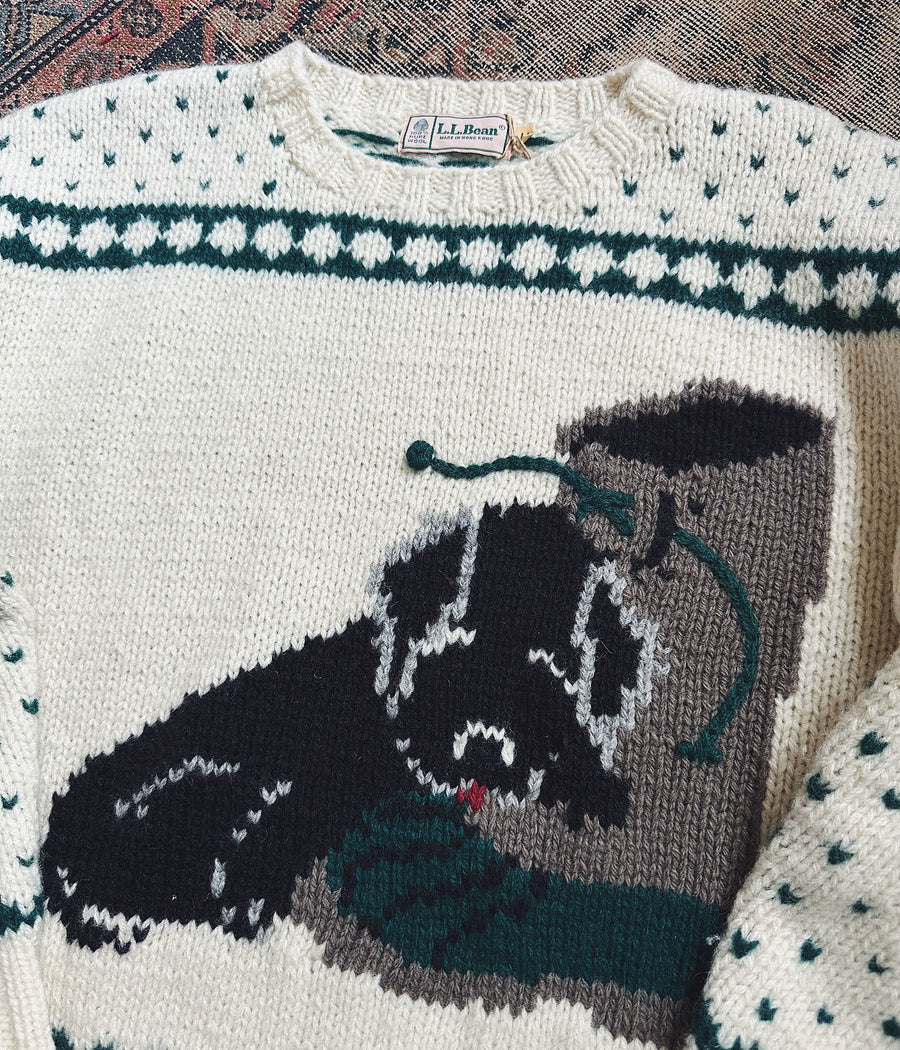 Vintage L.L.Bean Labrador Sweater – Medium