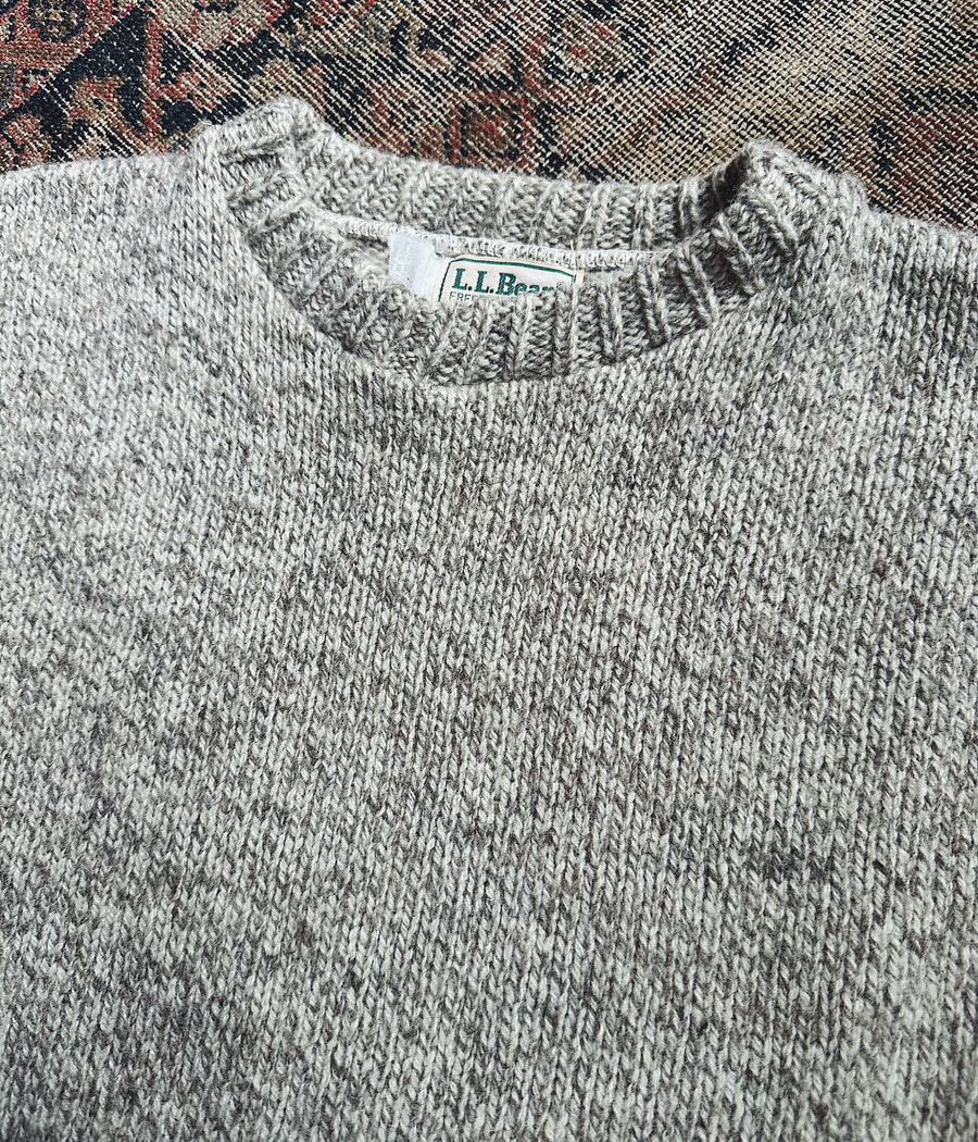 Vintage 1980s L.L.Bean Ragg Wool Sweater – Small