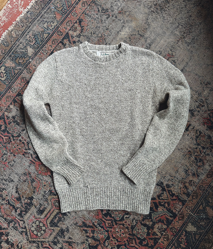 Vintage 1980s L.L.Bean Ragg Wool Sweater – Small