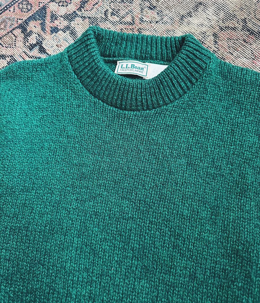 Vintage 1980s L.L.Bean Ragg Wool Sweater – Large
