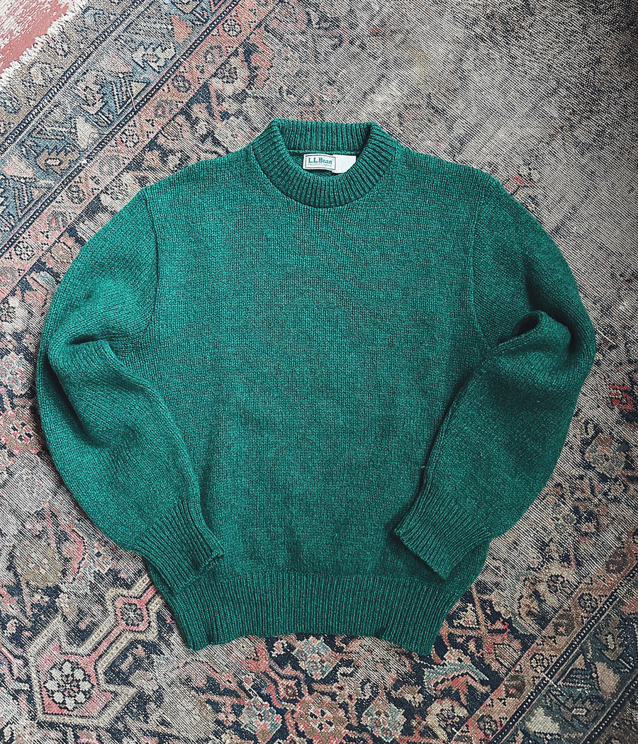 Vintage 1980s L.L.Bean Ragg Wool Sweater – Large