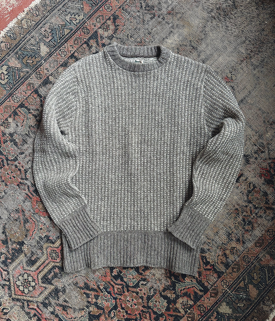 Vintage L.L.Bean Birdseye Sweater – Medium