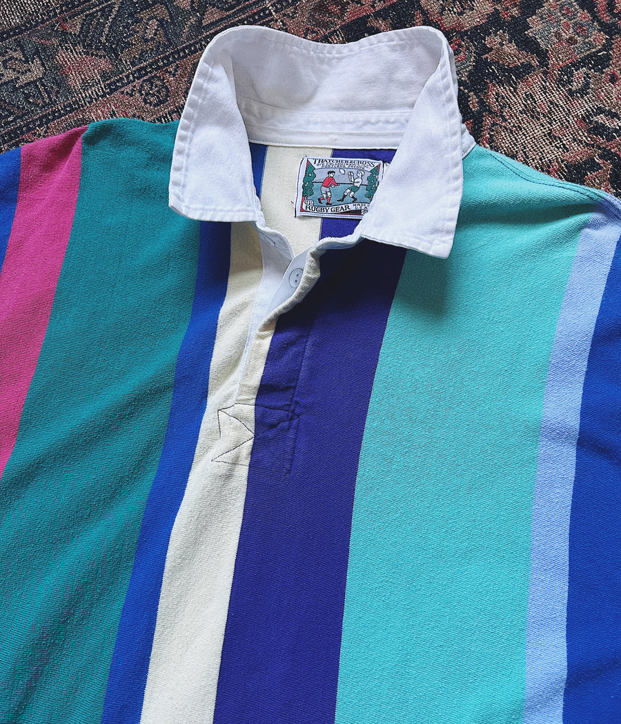 Vintage Thatcher and Cross Rugby Shirt – Large