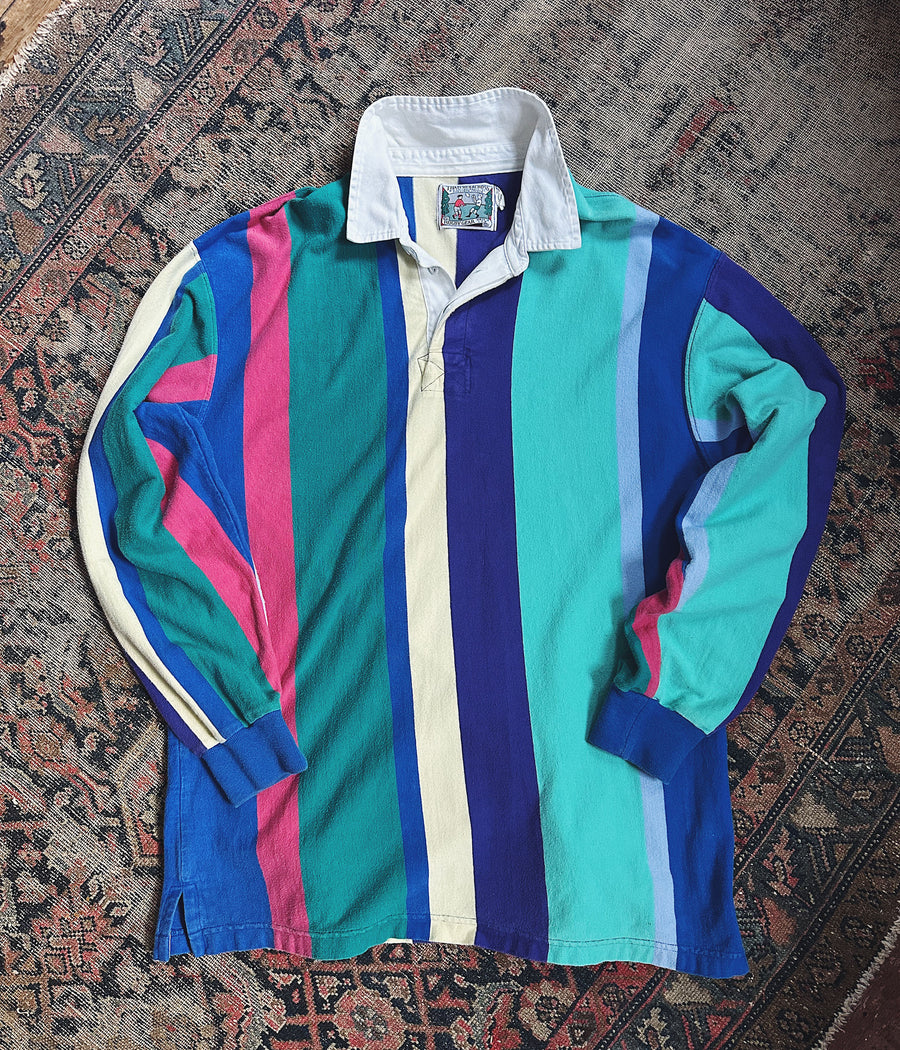 Vintage Thatcher and Cross Rugby Shirt – Large
