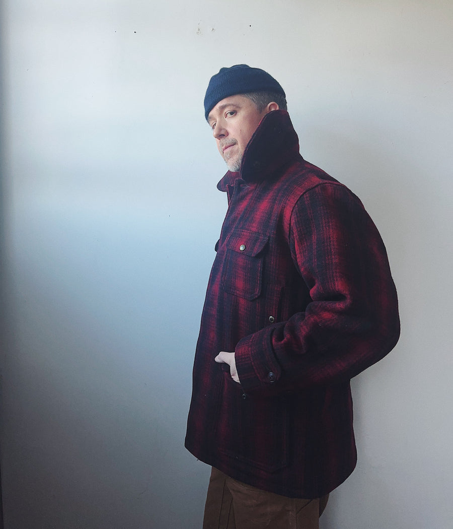 Vintage Woolrich Mackinaw Hunting Jacket – Large – Wooden Sleepers