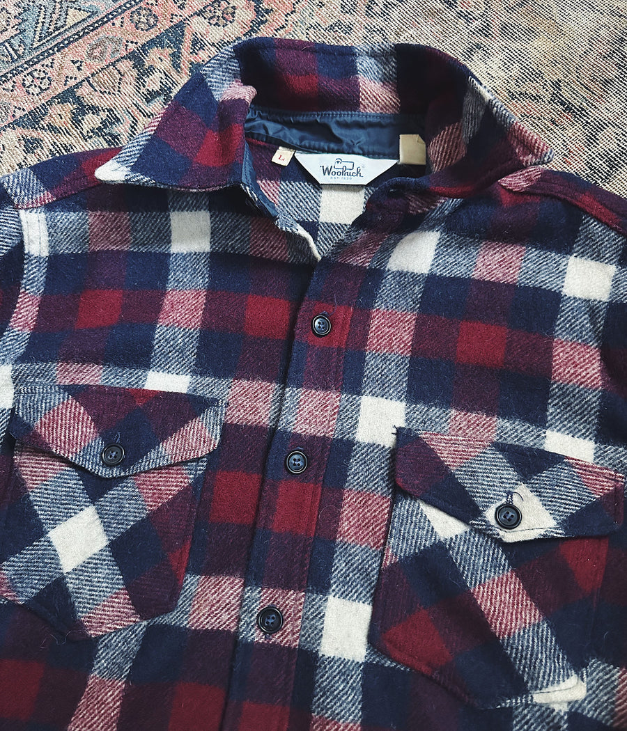 Vintage Woolrich Wool Overshirt – Large