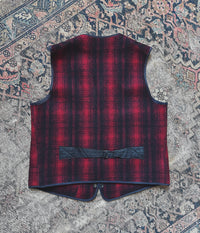 Vintage Woolrich Buckle Back Vest – Medium – Wooden Sleepers