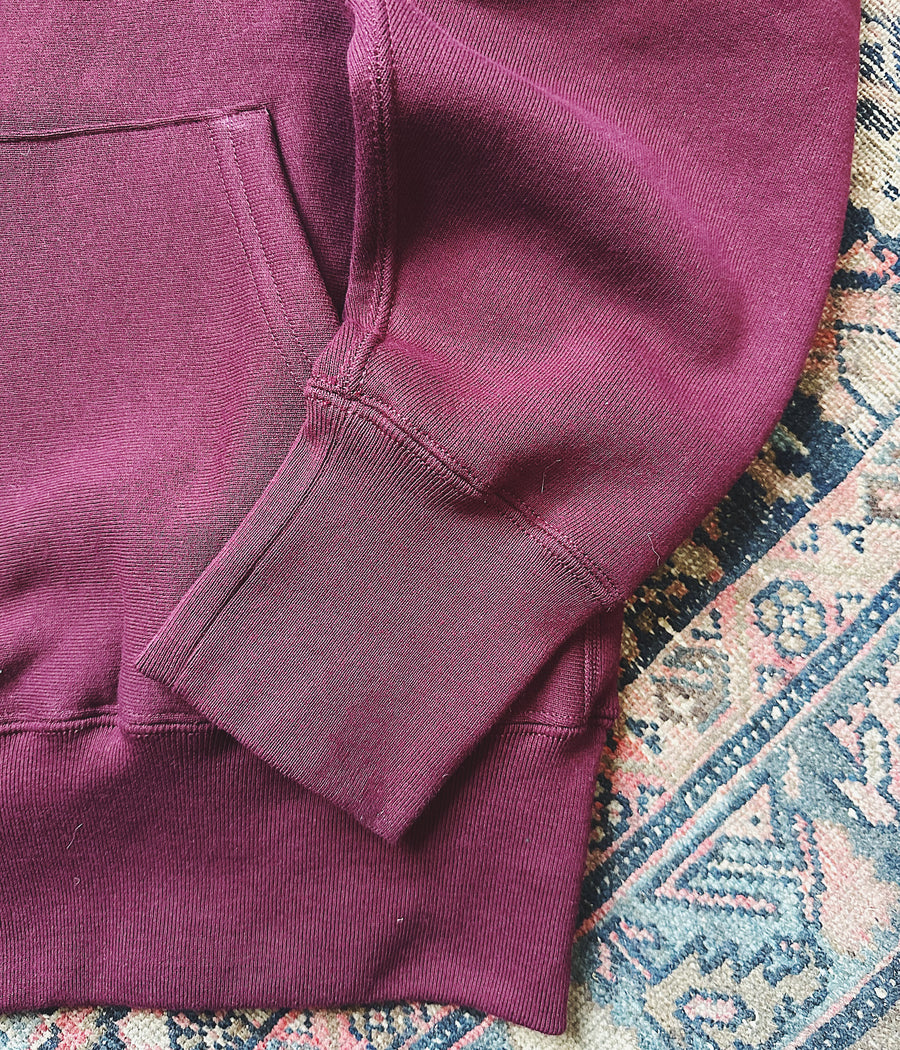Wooden Sleepers Arc Logo Hoodie – Burgundy