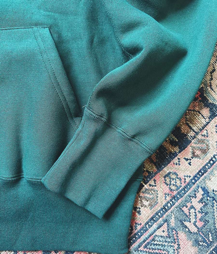 Wooden Sleepers Arc Logo Hoodie – Forest Green