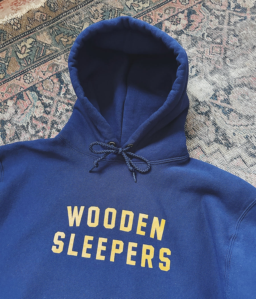 Wooden Sleepers Arc Logo Hoodie – Navy