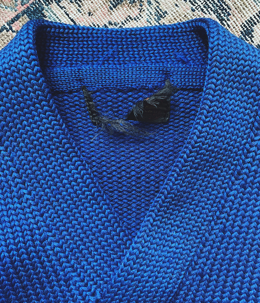 Vintage Blue Varsity Sweater