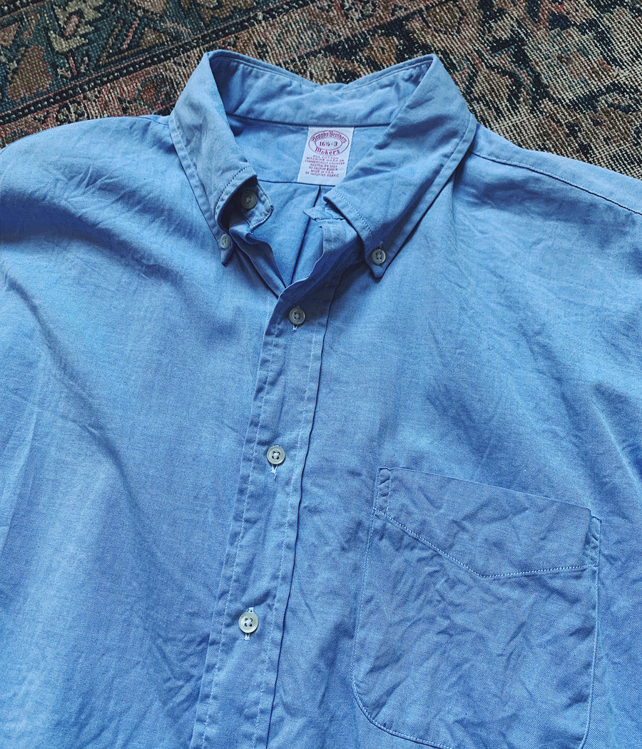Vintage Brooks Brothers Pinpoint Oxford Cloth Button Down Shirt