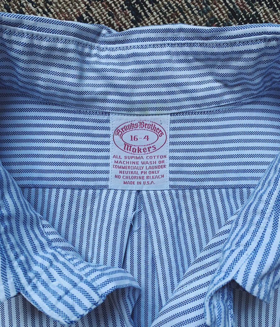 Vintage Brooks Brothers Oxford Cloth Button Down Shirt