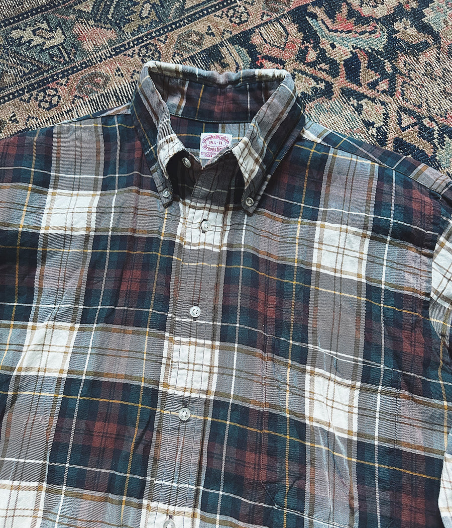 Vintage Brooks Brothers Flannel Shirt