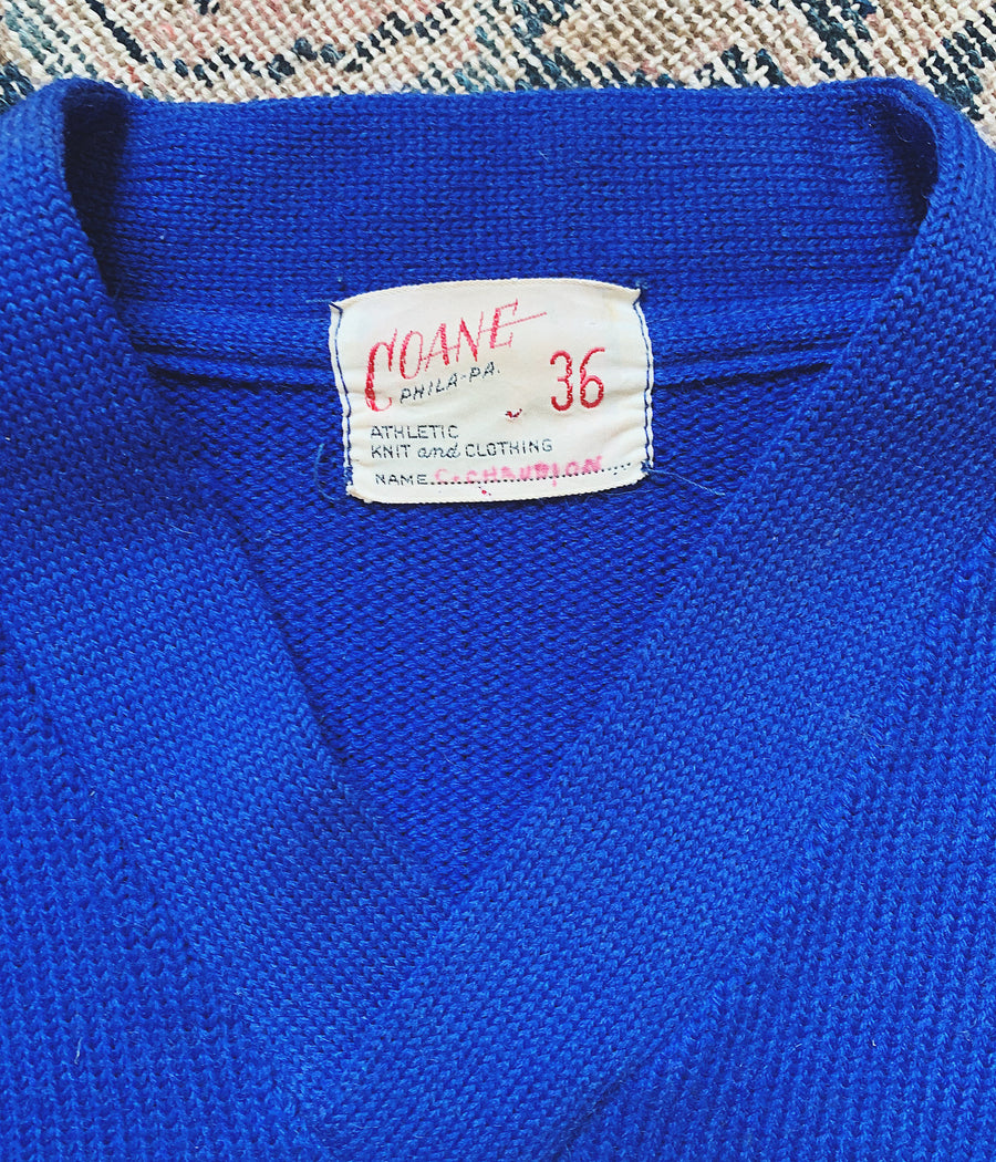 Vintage Coane Varsity Sweater