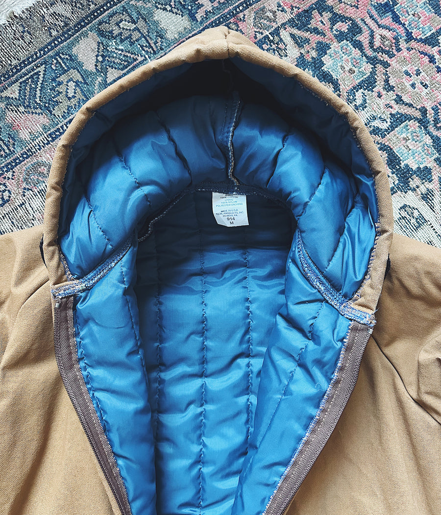Vintage NOS Ideal Quilted Canvas Jacket