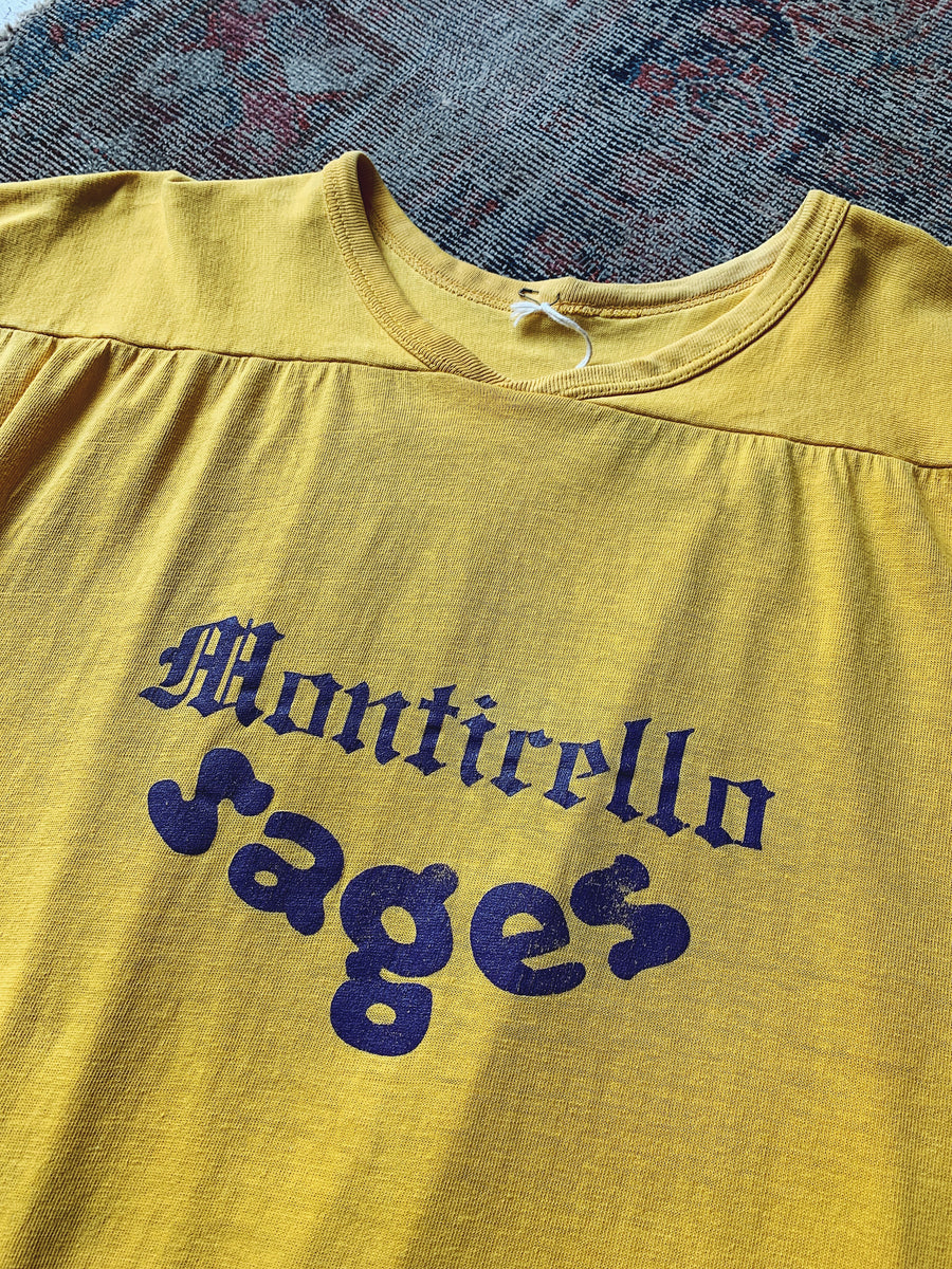 Vintage Montecello Sages Football Jersey