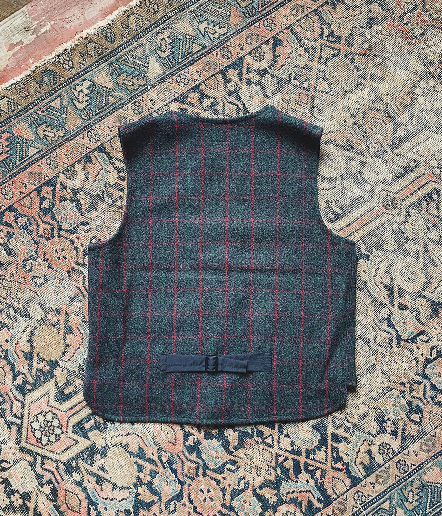Vintage Johnson Woolen Mills Wool Vest