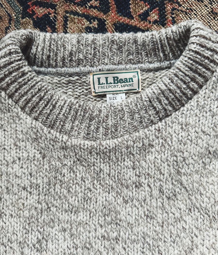 Vintage L.L. Bean Ragg Wool Sweater