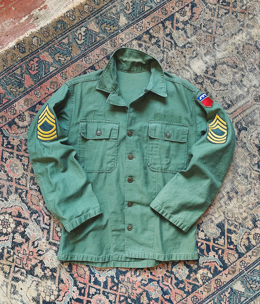 Vintage U.S. Army OG-107 Field Shirt