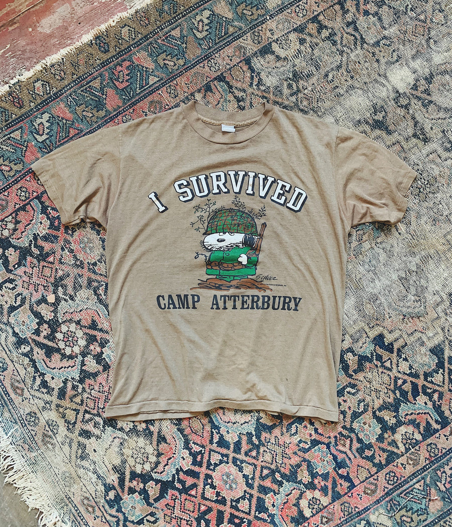 Vintage Snoopy Camp Atterbury T-Shirt